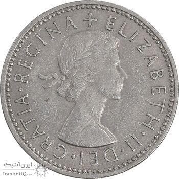 سکه 1 شیلینگ 1962 الیزابت دوم - سپر اسکاتلند - EF45 - انگلستان