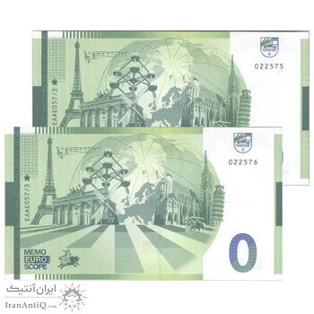 اسکناس 0 یورو بدون تاریخ (2024) - آمستردام - جفت - UNC65 - هلند اسکناس 0 یورو بدون تاریخ (2024) - آمستردام - جفت - UNC65 - هلند