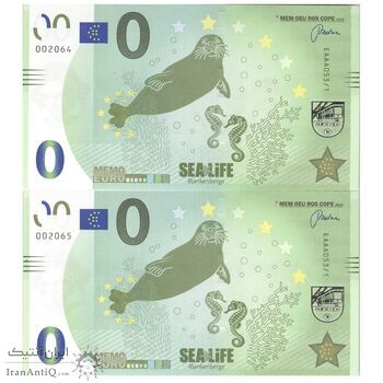 اسکناس 0 یورو بدون تاریخ - آکواریوم بلانکنبرگ - جفت - UNC65 - بلژیک اسکناس 0 یورو بدون تاریخ - آکواریوم بلانکنبرگ - جفت - UNC65 - بلژیک