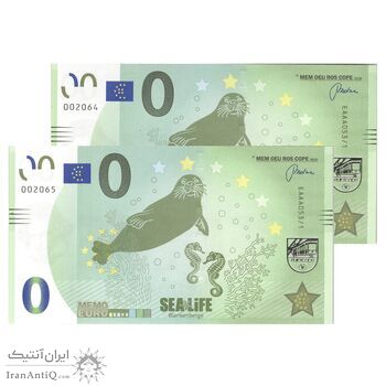 اسکناس 0 یورو بدون تاریخ - آکواریوم بلانکنبرگ - جفت - UNC65 - بلژیک اسکناس 0 یورو بدون تاریخ - آکواریوم بلانکنبرگ - جفت - UNC65 - بلژیک