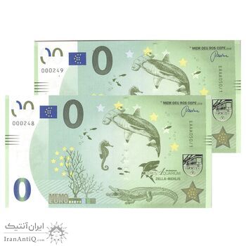 اسکناس 0 یورو بدون تاریخ جمهوری فدرال - آکواریوم دریایی zella-mehlis - جفت - UNC65 - آلمان اسکناس 0 یورو بدون تاریخ جمهوری فدرال - آکواریوم دریایی zella-mehlis - جفت - UNC65 - آلمان