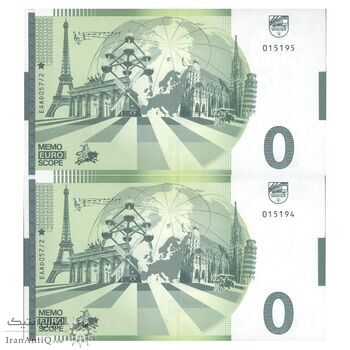 اسکناس 0 یورو بدون تاریخ (2023) - EAAD057/2 - آمستردام - جفت - UNC65 - هلند اسکناس 0 یورو بدون تاریخ (2023) - EAAD057/2 - آمستردام - جفت - UNC65 - هلند