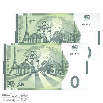 اسکناس 0 یورو بدون تاریخ (2023) - EAAD057/2 - آمستردام - جفت - UNC65 - هلند اسکناس 0 یورو بدون تاریخ (2023) - EAAD057/2 - آمستردام - جفت - UNC65 - هلند