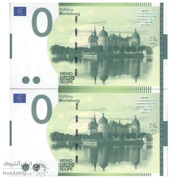اسکناس 0 یورو بدون تاریخ(2022) جمهوری فدرال - قلعه موریتزبورگ - جفت - UNC65 - آلمان اسکناس 0 یورو بدون تاریخ(2022) جمهوری فدرال - قلعه موریتزبورگ - جفت - UNC65 - آلمان