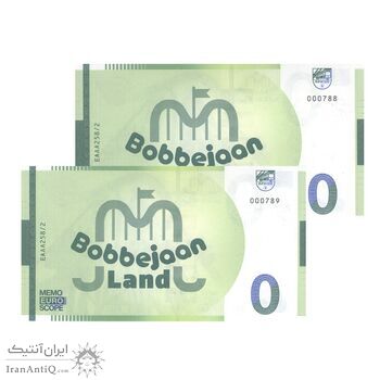 اسکناس 0 یورو بدون تاریخ - پارک بابجانلند-ترن هوایی - جفت - UNC65 - بلژیک اسکناس 0 یورو بدون تاریخ - پارک بابجانلند-ترن هوایی - جفت - UNC65 - بلژیک