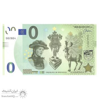 اسکناس 0 یورو بدون تاریخ(2020) جمهوری فدرال - فرایبورگ - تک - UNC65 - آلمان اسکناس 0 یورو بدون تاریخ(2020) جمهوری فدرال - فرایبورگ - تک - UNC65 - آلمان
