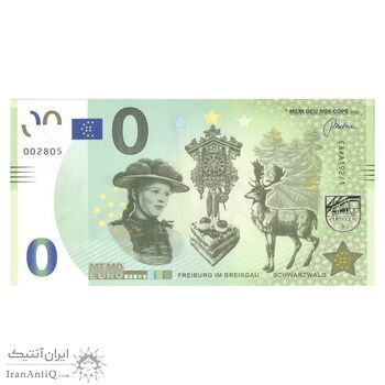 اسکناس 0 یورو بدون تاریخ(2020) جمهوری فدرال - فرایبورگ - تک - UNC63 - آلمان اسکناس 0 یورو بدون تاریخ(2020) جمهوری فدرال - فرایبورگ - تک - UNC63 - آلمان