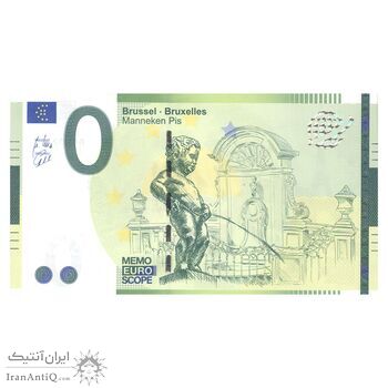 اسکناس 0 یورو بدون تاریخ - مانکن پیس-بروکسل - تک - UNC64 - بلژیک اسکناس 0 یورو بدون تاریخ - مانکن پیس-بروکسل - تک - UNC64 - بلژیک