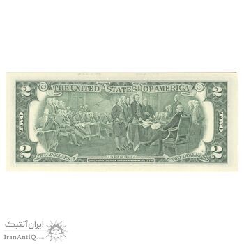 اسکناس 2 دلار 2017 جمهوری فدرال - E (ریچموند) - تک - UNC64 - آمریکا اسکناس 2 دلار 2017 جمهوری فدرال - E (ریچموند) - تک - UNC64 - آمریکا