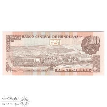 اسکناس 10 لمپیرا 2006 جمهوری - تک - UNC65 - هندوراس