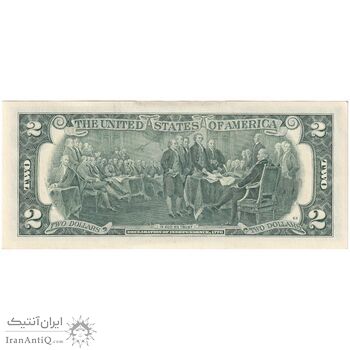 اسکناس 2 دلار 2013 جمهوری فدرال - F (آتلانتا) - تک - UNC62 - آمریکا