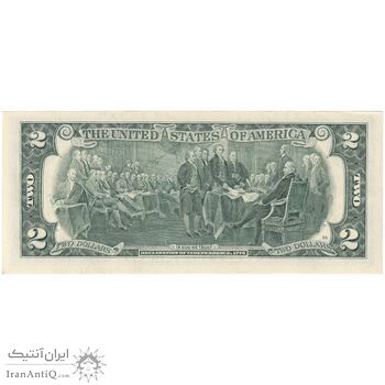 اسکناس 2 دلار 2013 جمهوری فدرال - F (آتلانتا) - تک - UNC62 - آمریکا