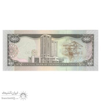 اسکناس 10 دلار 2006 جمهوری - بدون نوارهای مشکی - تک - UNC64 - ترینیداد و توباگو