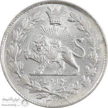 سکه 1000 دینار 1328 خطی - MS64 - احمد شاه