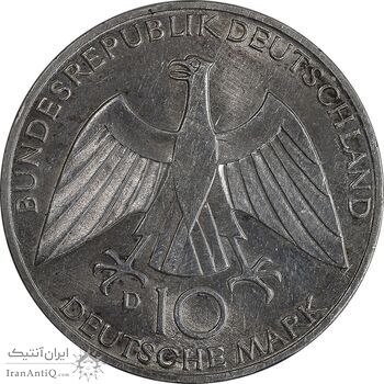 سکه 10 مارک 1972D المپیک مونیخ - متفاوت - MS64 - آلمان