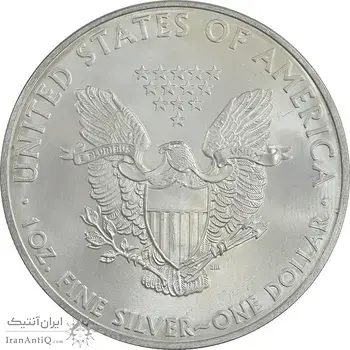 مدال یادبود 1 دلار 2008 عقاب - PF63 - آمریکا