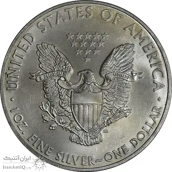 مدال یادبود 1 دلار 2008 عقاب - PF63 - آمریکا