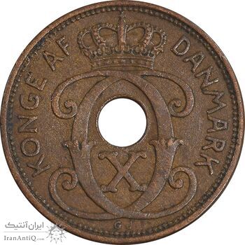 سکه 2 اوره 1938 کریستیان دهم - EF45 - دانمارک