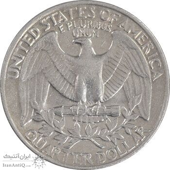 سکه کوارتر دلار 1984P واشنگتن - AU50 - آمریکا