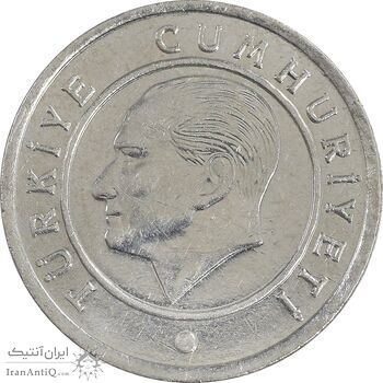 سکه 25 کروش 2009 جمهوری - AU55 - ترکیه