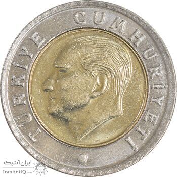 سکه 50 کروش 2012 جمهوری - تیپ یک - MS61 - ترکیه