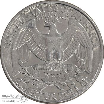 سکه کوارتر دلار 1978D واشنگتن - AU58 - آمریکا