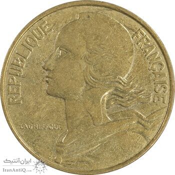 سکه 10 سانتیم 1993 جمهوری کنونی - ماریان - EF45 - فرانسه