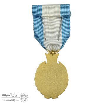 نشان بیست و پنجمین سال سلطنت - با جعبه فابریک - UNC - محمد رضا شاه