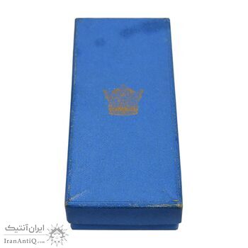 نشان بیست و پنجمین سال سلطنت - با جعبه فابریک - UNC - محمد رضا شاه