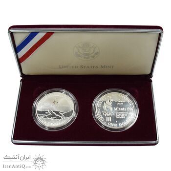 سری مدال های یادبود 1 دلار پارالمپیک آتلانتا 1996 - PF65 - آمریکا