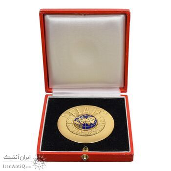 مدال درجه 1 فیاپ باشگاه دانش عکاسی و نور لومن - با جعبه فابریک - UNC - فرانسه