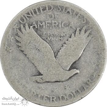 سکه کوارتر دلار تاریخ نامشخص - F - آمریکا