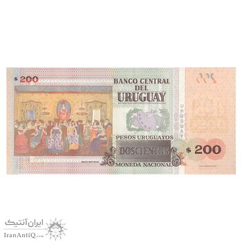 اسکناس 200 پزو 2019 جمهوری شرق - تک - AU58 - اوروگوئه