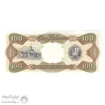اسکناس 100 بولیوار 1998 جمهوری چهارم - تک - UNC64 - ونزوئلا