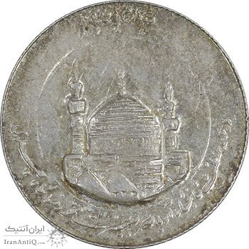 مدال یادبود میلاد امام رضا (ع) 1344 - گنبد - کوچک - AU50 - محمد رضا شاه