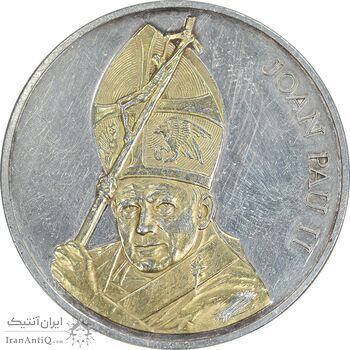 مدال یادبود پاپ ژان پل دوم 2005 - PF45 - آندورا