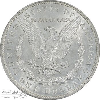 سکه یک دلار 1886 مورگان - MS62 - آمریکا