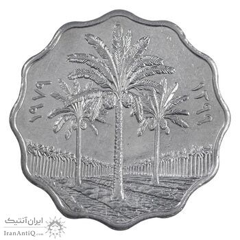 سکه 10 فلس 1979 جمهوری - AU55 - عراق