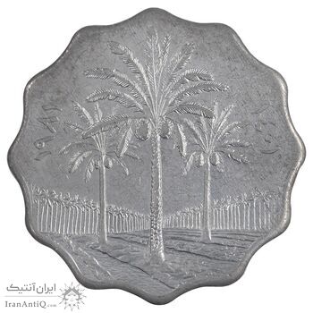 سکه 10 فلس 1981 جمهوری - AU58 - عراق