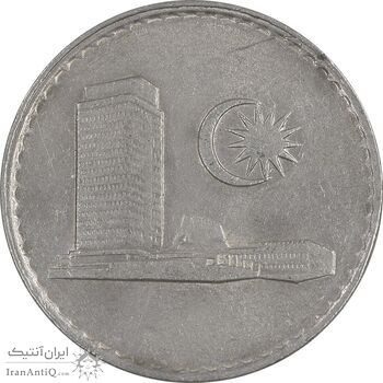 سکه 20 سن 1988 پادشاهی انتخابی - AU58 - مالزی