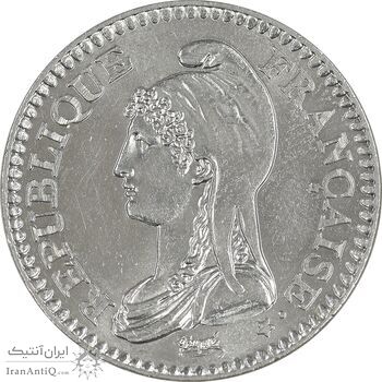 سکه 1 فرانک 1992 جمهوری پنجم - MS61 - فرانسه