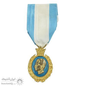 نشان بیست و پنجمین سال سلطنت - EF45 - محمد رضا شاه