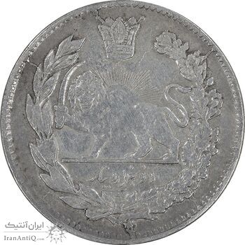 سکه 2000 دینار 1343 تصویری - EF40 - احمد شاه