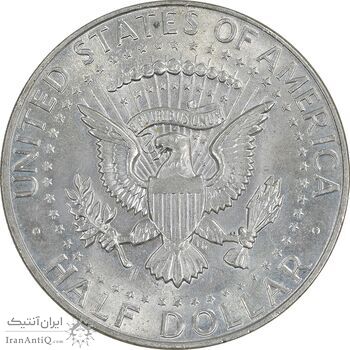 سکه نیم دلار 1968D کندی - MS63 - آمریکا