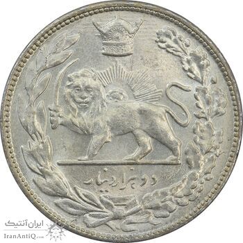 سکه 2000 دینار 1307 تصویری - MS64 - رضا شاه سکه 2000 دینار 1307 تصویری - MS64 - رضا شاه