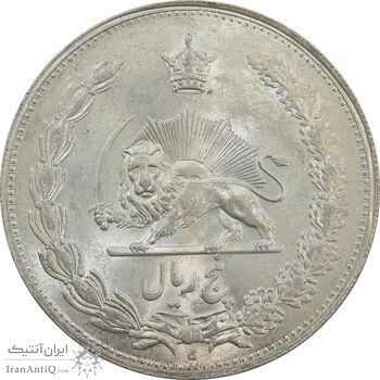 سکه 5 ریال 1311 - MS63 - رضا شاه