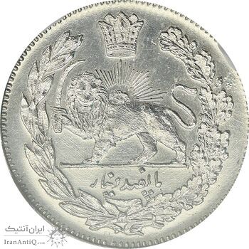 سکه 500 دینار 1319 تصویری - PF62 - مظفرالدین شاه سکه 500 دینار 1319 تصویری - PF62 - مظفرالدین شاه