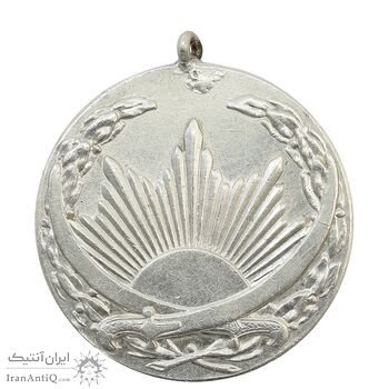 مدال نقره ذوالفقار - AU50 - رضا شاه