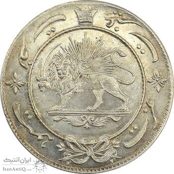 مدال نقره عزت غیرت 1337 - MS62 -  احمد شاه