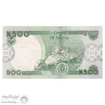 اسکناس 500 نایرا 2023 جمهوری فدرال - تک - AU58 - نیجریه